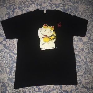 Black t-shirt- Amina theme